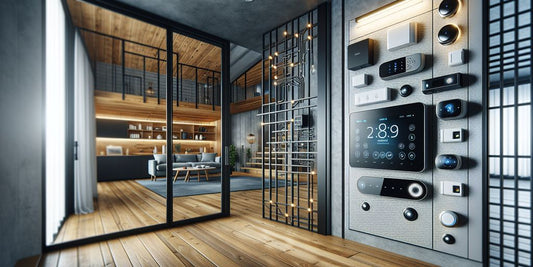 modern home security system with Ajax alarms