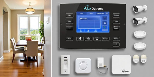 Ajax Systems alarmsysteem in moderne woning